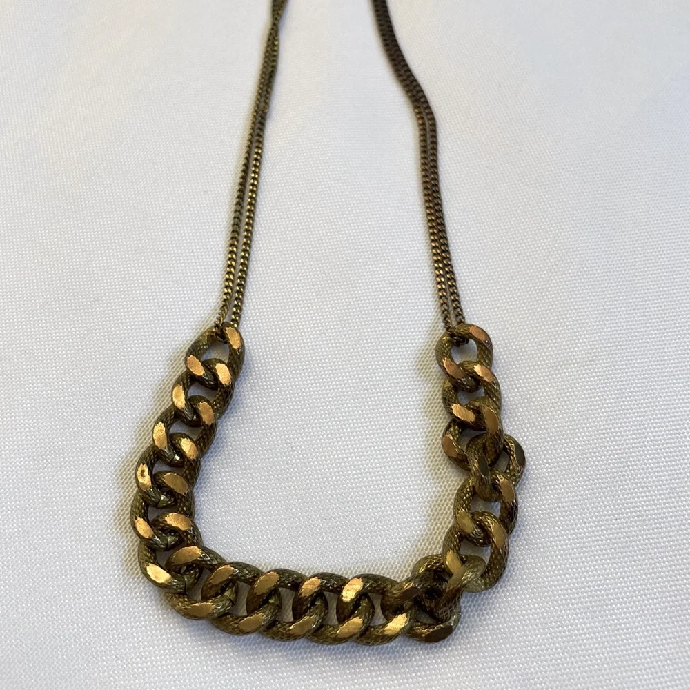 Vanessa Mooney Gold Chain Necklace - Picture 1 of 2